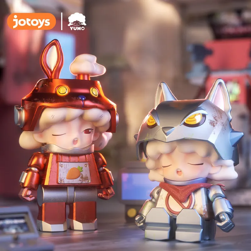 Фото Коллекционная плюшевая фигурка Jotoys Yumo в закрытой упаковке, милый настольный декор, декоративная статуэтка для взрослых женщин №2