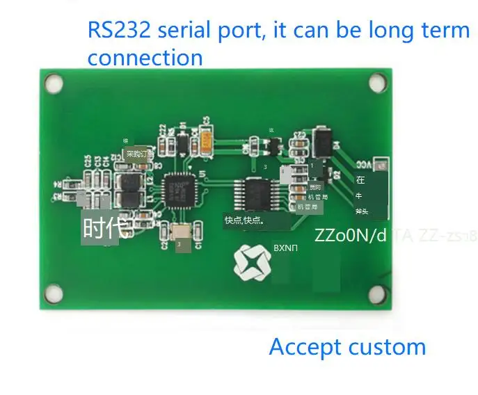 

RC522 RFID Reader Card Module | IC Card Radio Frequency Induction 13.56MHz | RS232 Serial Port