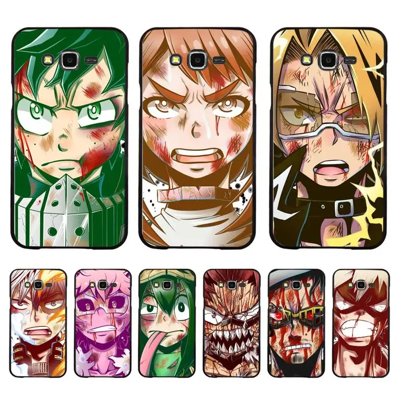 

My Hero Academia Phone Case For Samsung Galaxy J4plus J6 J5 J72016 J7prime cover for J7Core J6plus