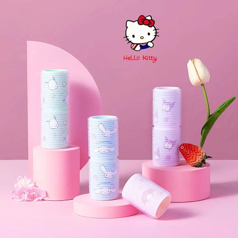 4 шт./набор бигуди для волос на липучке