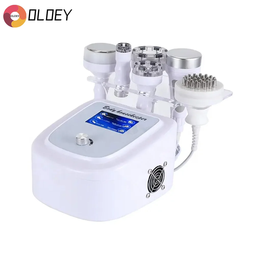 

80K Lipo Cavitation Ultrasonic Vacuum 5 in 1 Slimming Radio Frequency Explosive Speed Grease Beauty Machine Face Skin Lifting