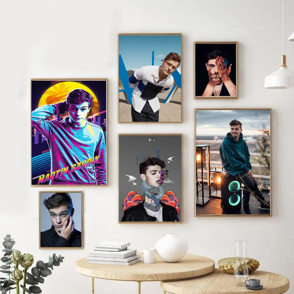 Martin Garrix Vintage Posters Sticky Room Home Bar Cafe Decor Kawaii