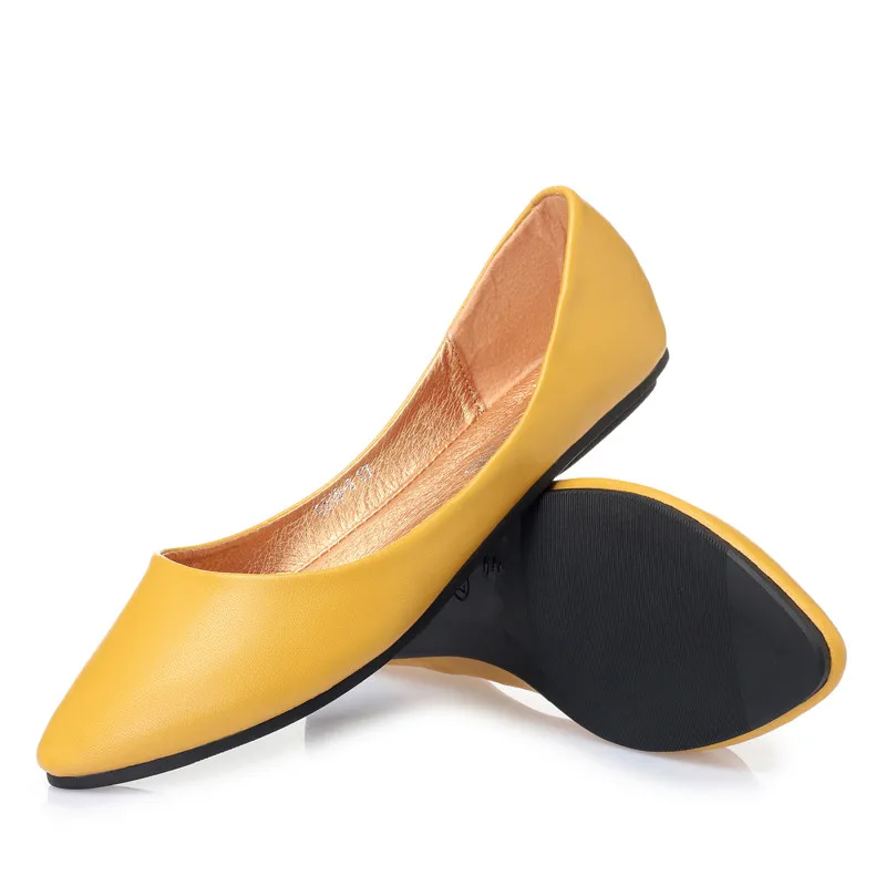 Women Flats Candy Color Shoes Woman Loafers Summer Fashion Sweet Flat Casual Shoes Women Shoes Zapatos Mujer Big Size 34~43