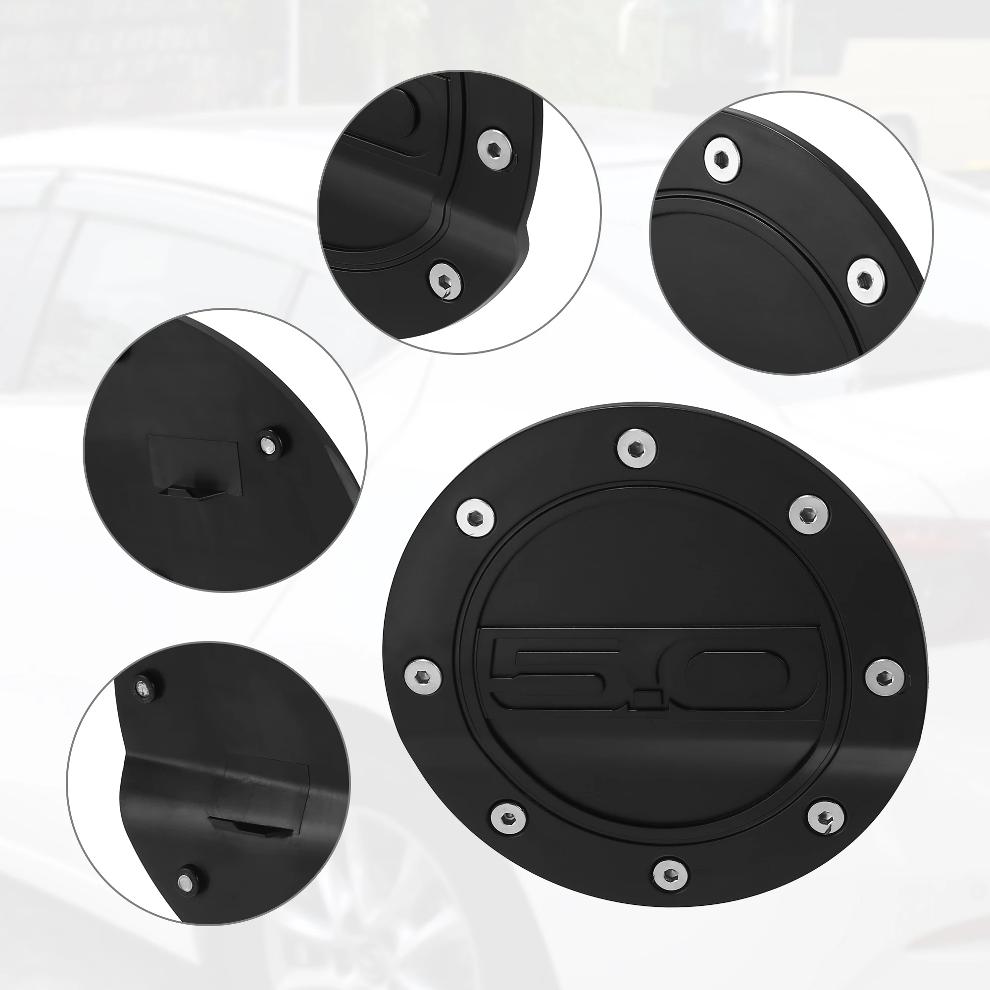 X Autohaux топливный наполнитель газовая крышка двери комплект из 1 черного для Ford for