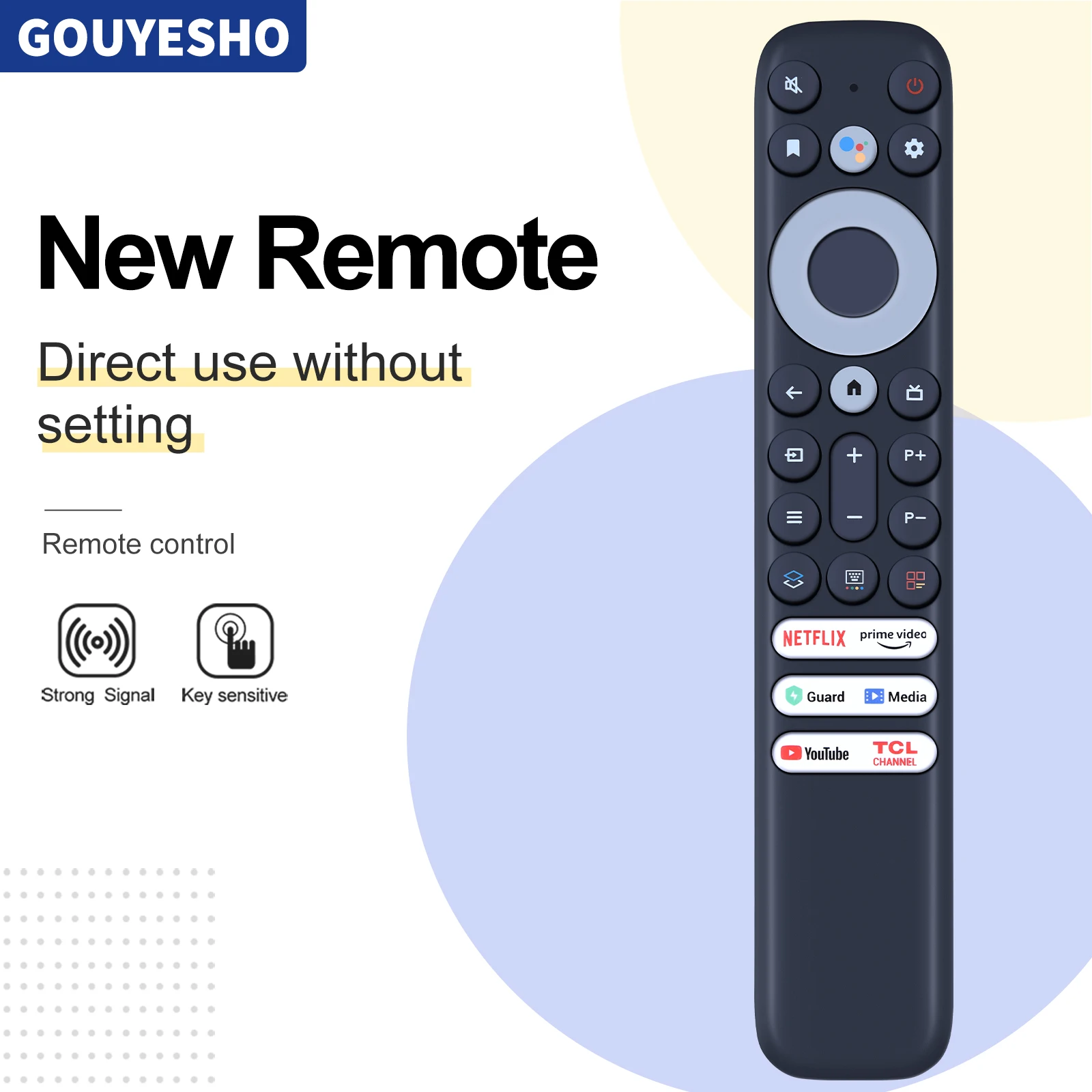 Новый RC902V FMR1 для TCL 8K Qled Smart TV без голосового пульта дистанционного управления 50P725G