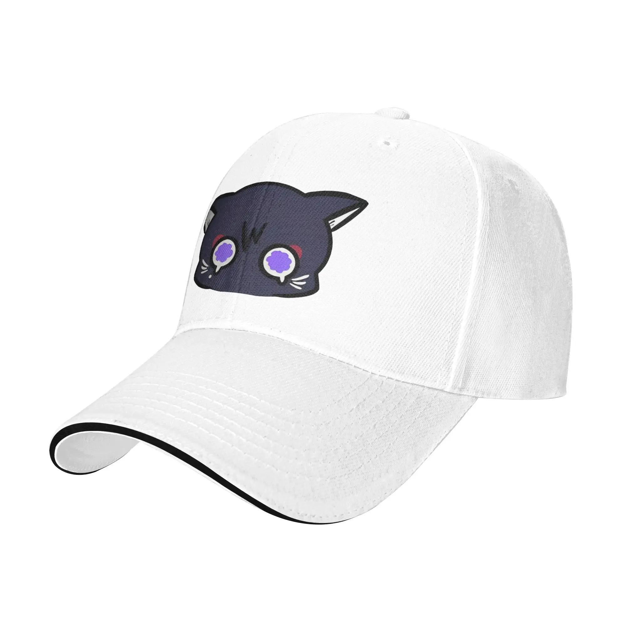 Фото Бейсболка Scarameow Wanderer Cat, модная кепка Genshin Impact Sandwich, унисекс, дышащая, для активного отдыха №2
