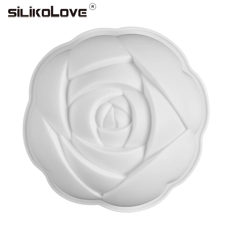 Силиконовая форма для формы торта SILIKOLOVE Rose силиконовая выпечки инструменты