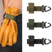 multi purpose gloves hook military fan outdoor tactical gloves camping mountaineering hanging buckles portable tools