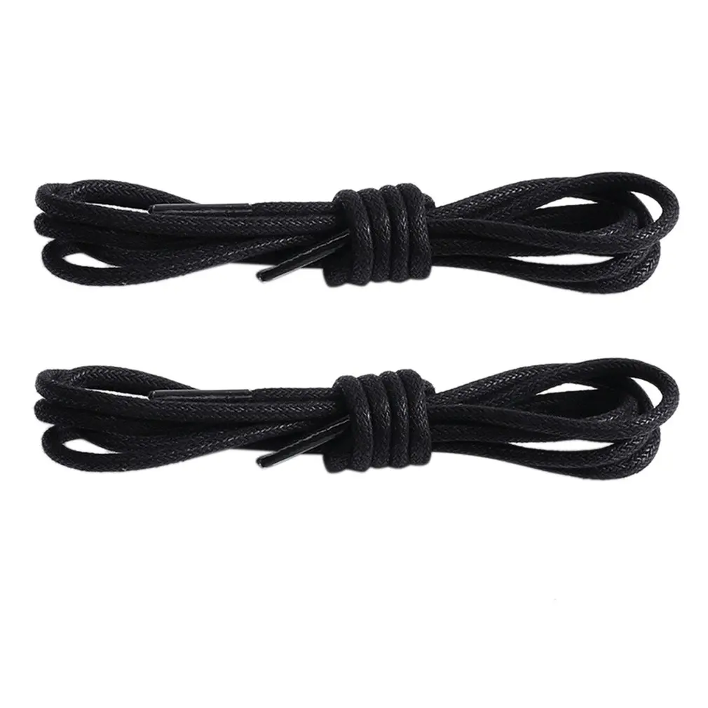 

Cotton Thin Waxed Laces Shoelaces Waterproof Bootlace Sports Shoe Sneakers Shoe Laces Rope Unisex Safety Tighten Shoelaces