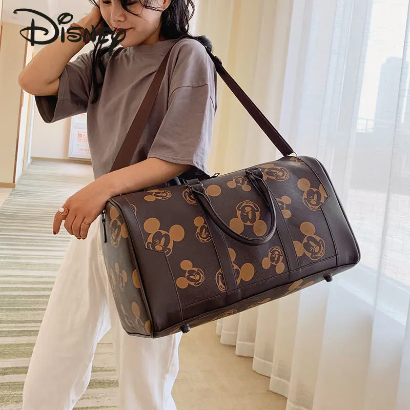 Disney Mickey's New Unisex Travel Bag Fashionable High Quality Luggage Bag Popular Large Capacity Easy Carrying Crossbody Bag
