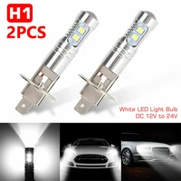 2x h1 led car fog headlight kit 200w high beamlow beam bulbs white 6000k 1800lm 360%c2%b0beam angle for daytime running light drl