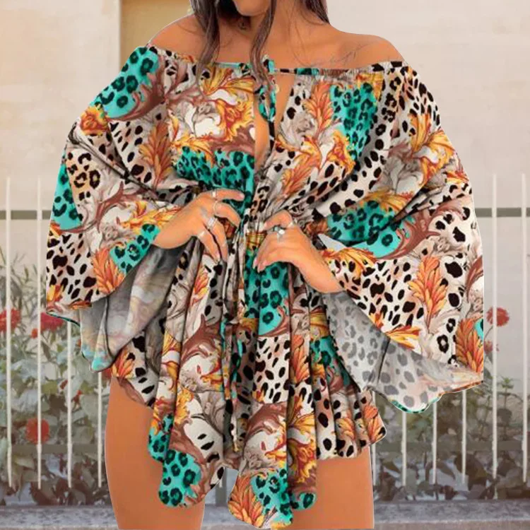 

2022 Spring And Summer New Hot-selling Women's Sexy One-shoulder Irregular Trend Elegant Dress For Women