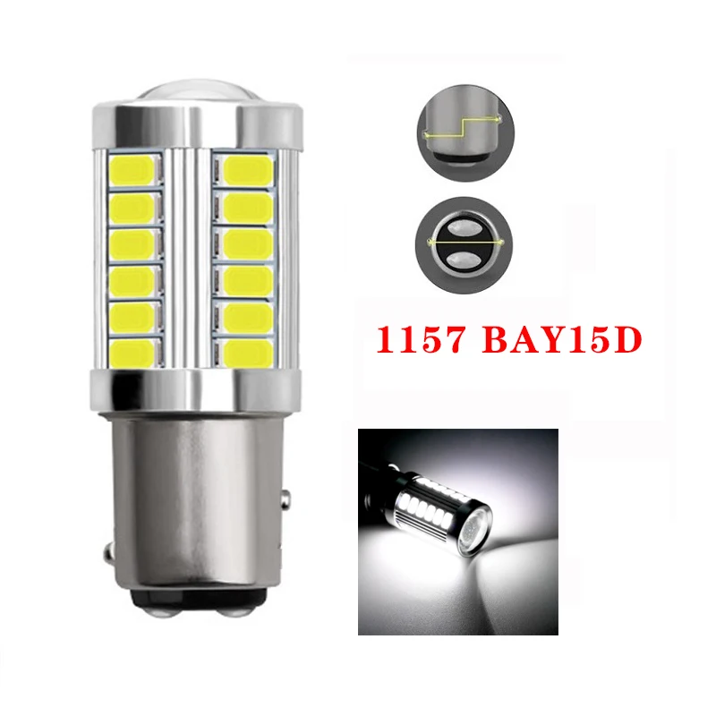 

2 стробоскопа светодиода 1156 BA15S P21W 1157 P21/5W BAY15D BAU15S PY21W 7443 7440 Светодиодная автомобильная задняя лампа Тормозной сигнал заднего хода DRL 12 В