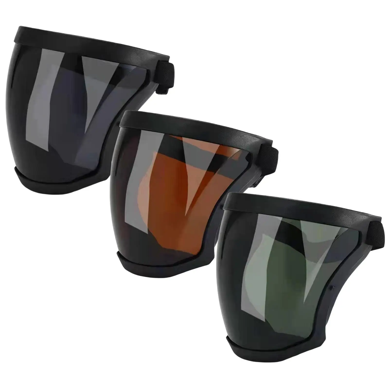 

Welding Helmet Eye Shield Protect Anti-Fog Large Viewing Screen Welding Lens Eyes Mask Hood for Polishing Industry Welding