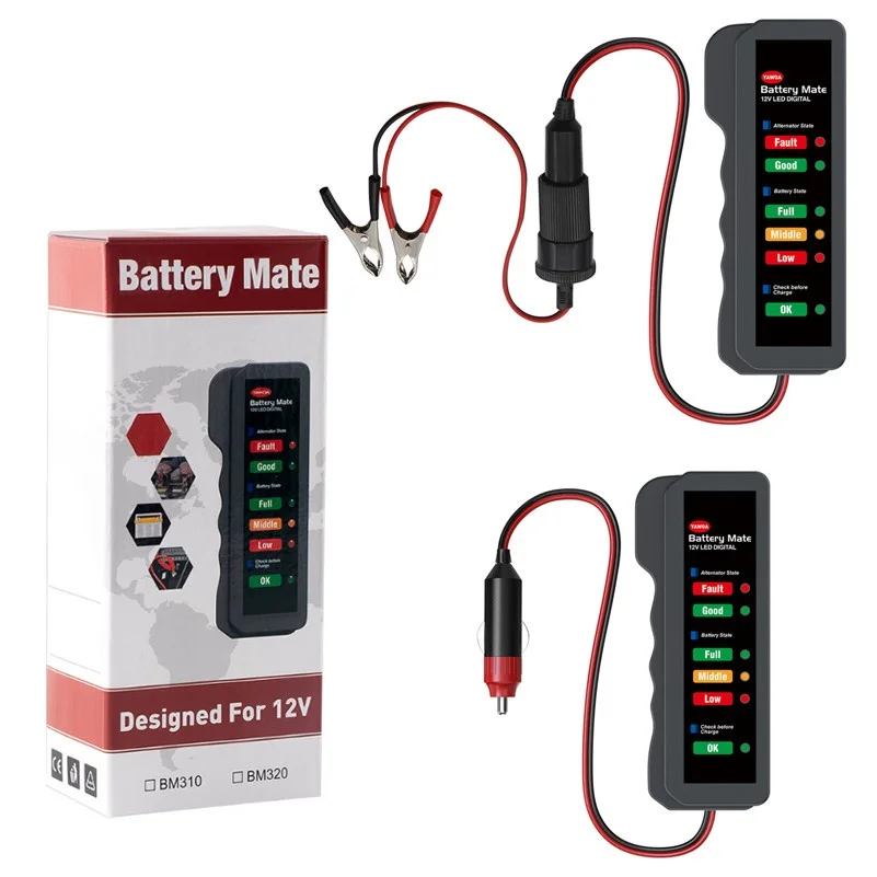 

Прикуриватель автомобильный с 6-светодиодным дисплеем, 12 В