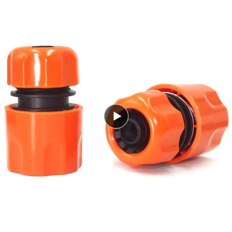 

Hose Coupling Joint Adapter Quick Connector Connect Easy To Use Watering Hose Quick Connector Plastic Gardening Accessories