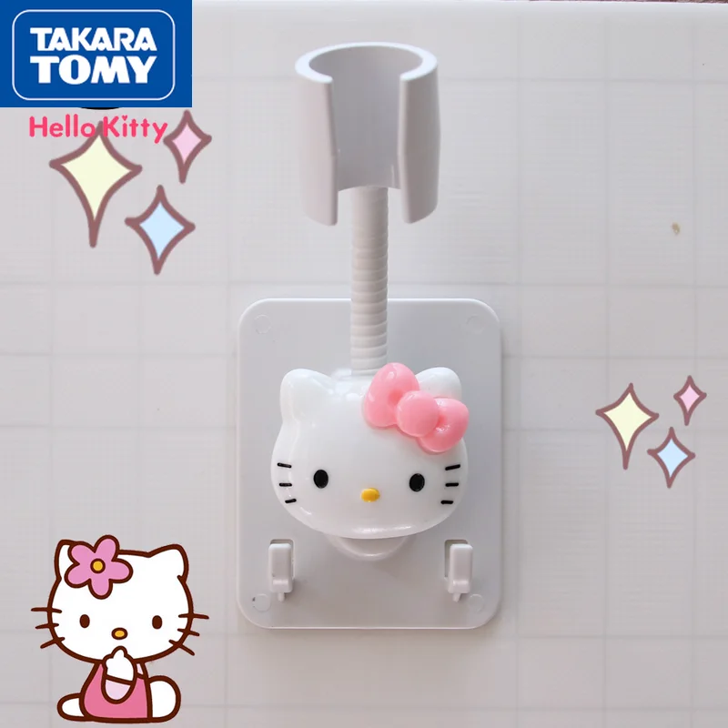 

TAKARA TOMY милый мультяшный Hello Kitty домашний держатель без перфорации для ванной Регулируемая душевая основа кронштейн для душа товары для дома