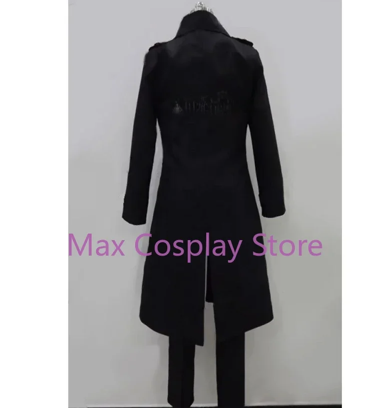 Max Cos Assassination Classroom Karma Akabane Nagisa Shiota Черно-белое пальто Косплей Костюм Хэллоуин
