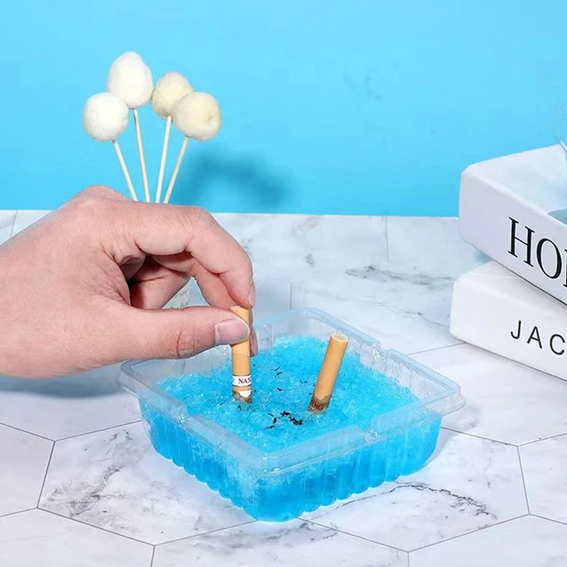 10/30/50 шт. одноразовая пепельница для удаления дыма песок запаха семейная удобная