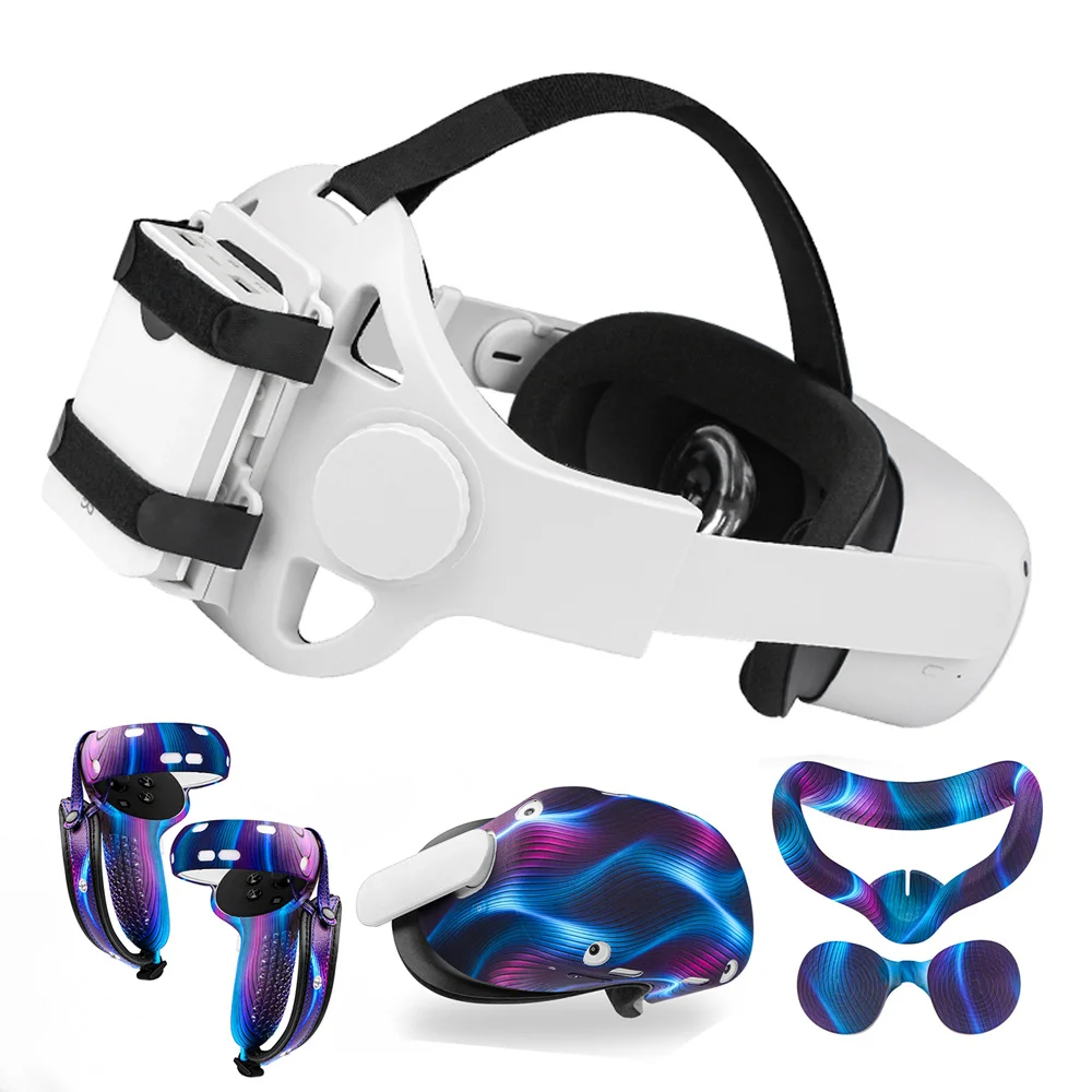 Для Oculus Quest 2 Ремешок на голову Складной ремешок Регулируемый Elite Halo Аксессуары