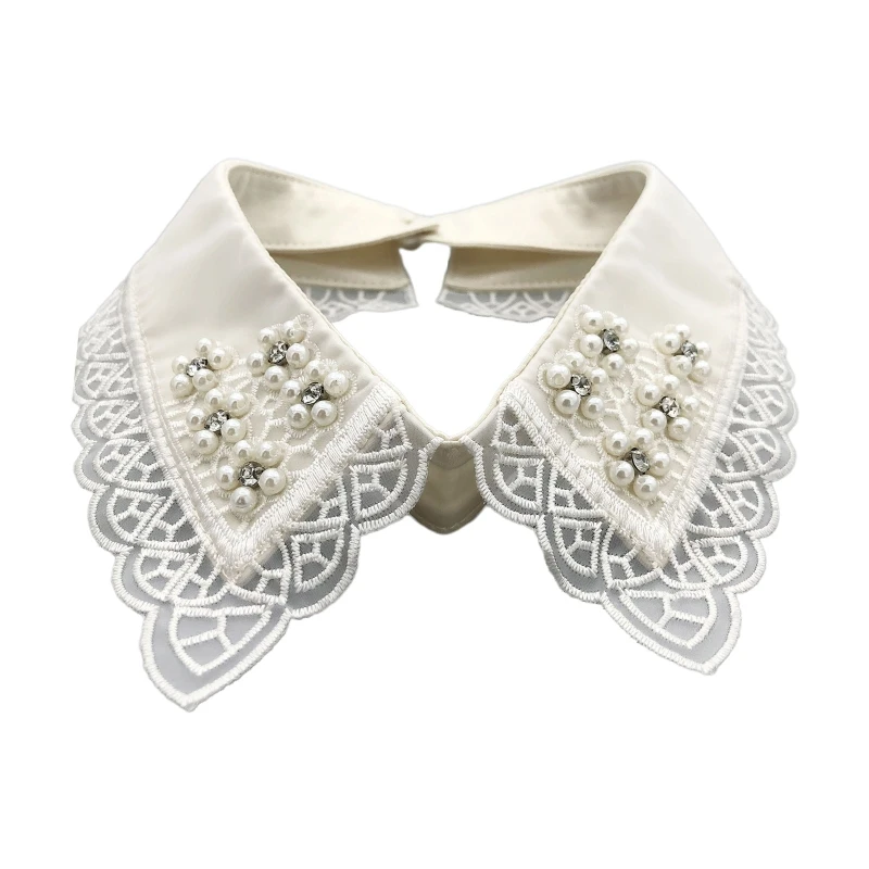 

HXBA False Collar Necklace For Women Choker Collar Necklace Beaded Collar Blouse