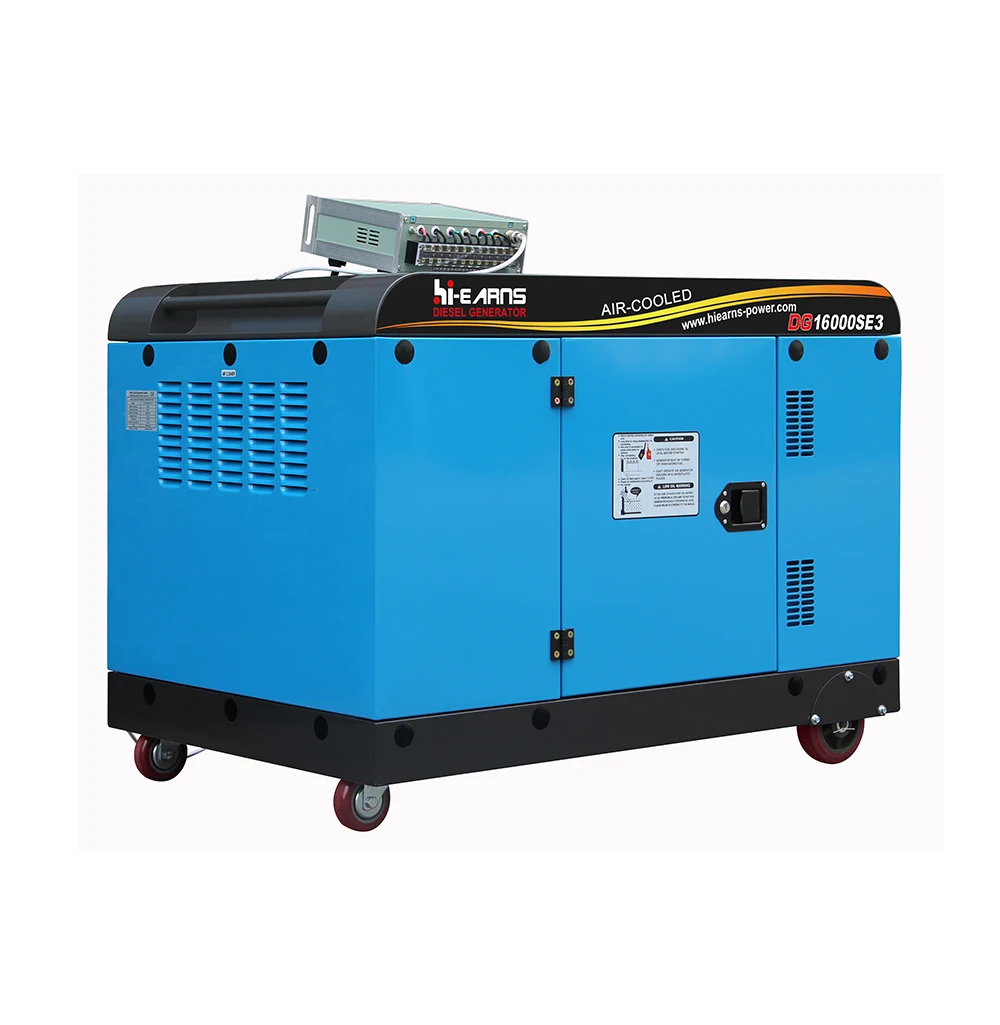 

15KVA single phase three phase voltage silent type generator
