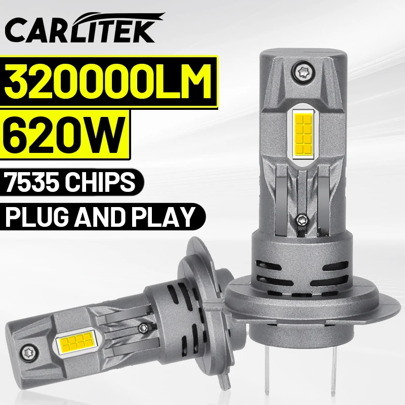 

Лампа для автомобильной фары, 620 лм, H7, Canbus, без ошибок, 6500 Вт, K, H7, 1: 1