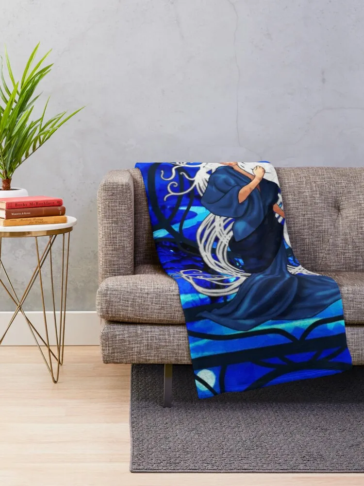 Lady Amalthea Art Noveau - зимнее мозаичное одеяло забавный подарок детские покрывала