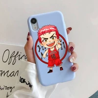 maiyaca slam dunk phone case soft solid color for iphone 11 12 13 mini pro xs max 8 7 6 6s plus x xr