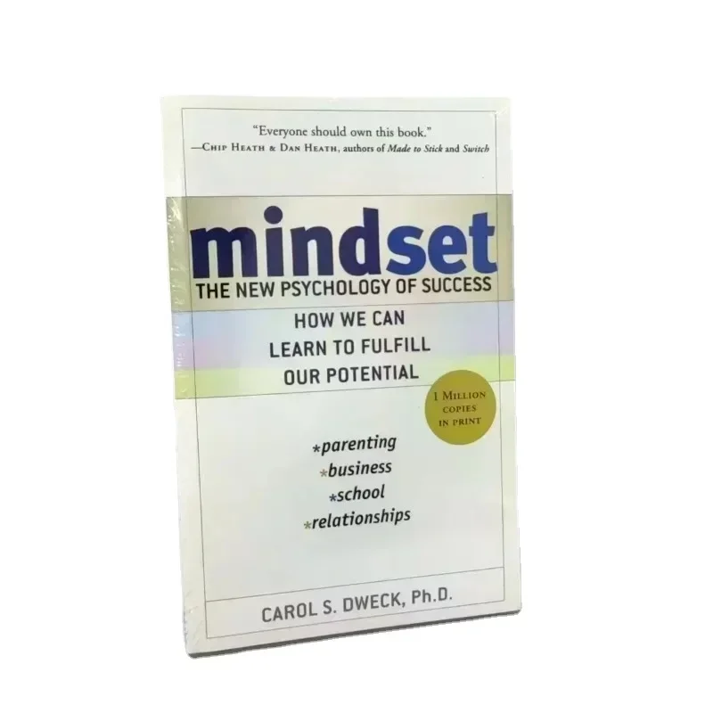 Mindset The New психология успеха английская книга от Carol S. Вдохновляющая из