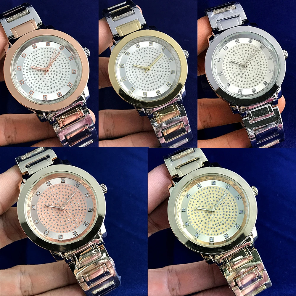 Лидер продаж кварцевые часы из нержавеющей стали в европейском и американском