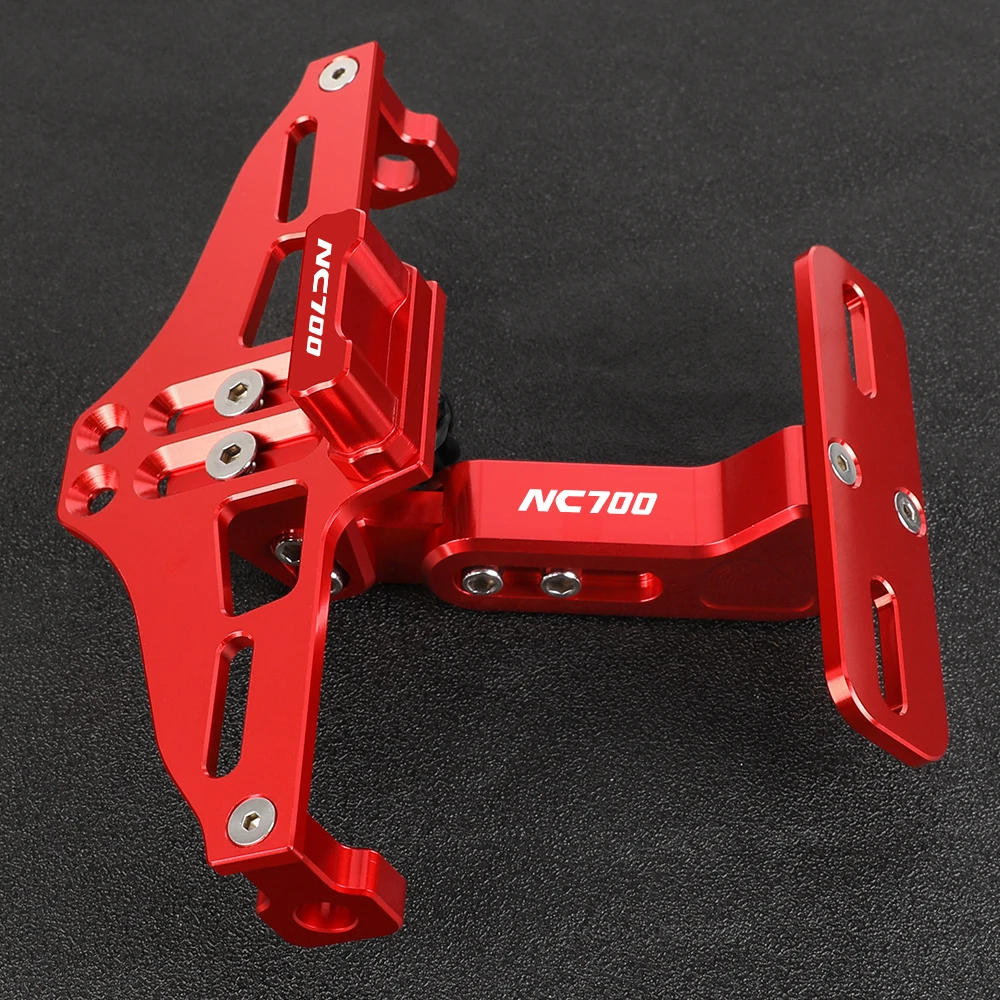 

For Honda NC700 NC 700 NC-700 2012 2013 2014 2015 2016-2023 Motorcycle Rear License Plate Mount Holder and Turn Signal Lights