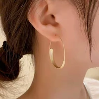 fashion exquisite hoop earrings for women gold leaf large hoop earrings jewelry womens gold and silver jewelry earrings gifts