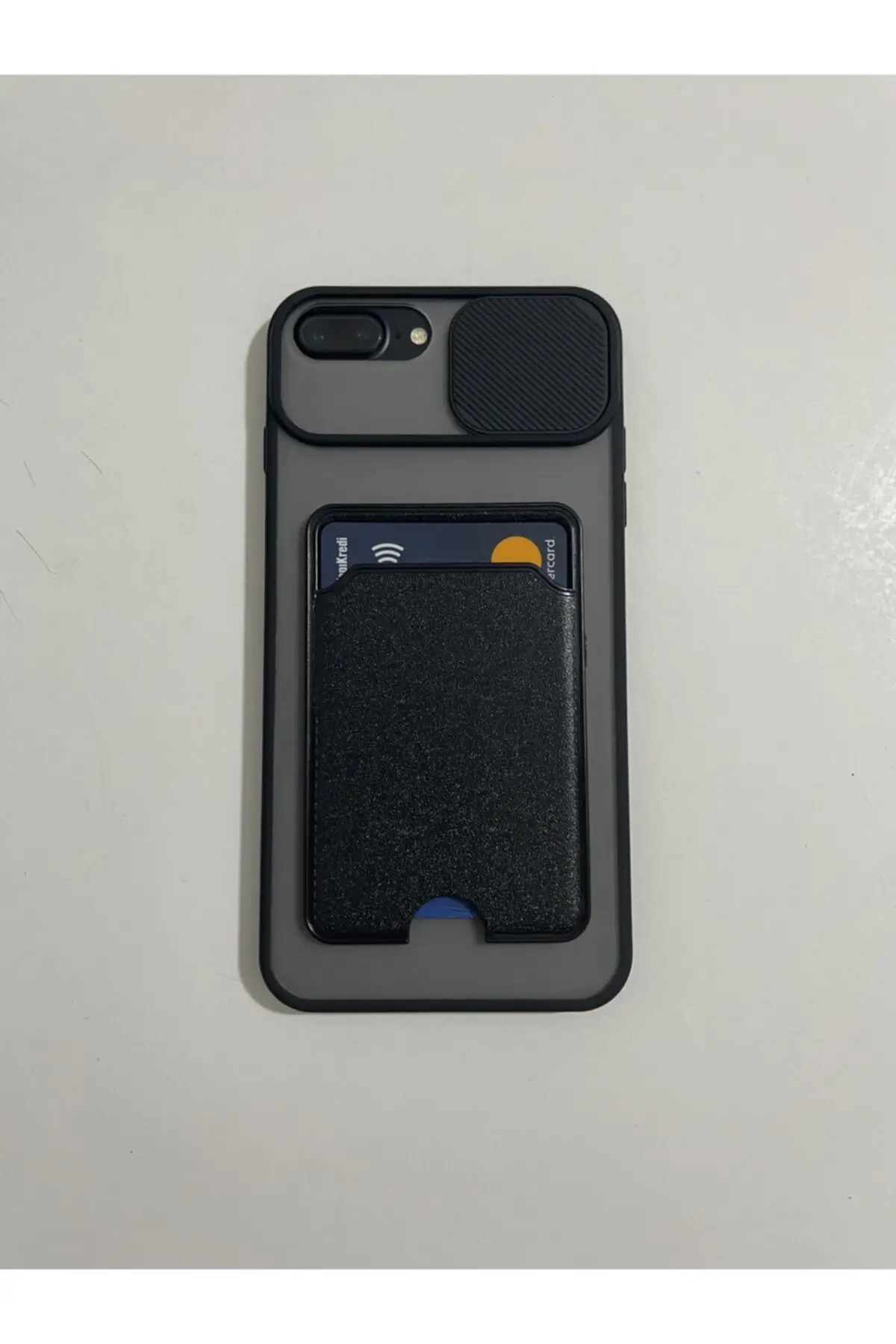 

For Iphone 6 Plus - 6s Plus Compatible New Card Sliding Case
