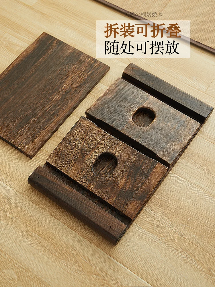 Solid wood tatami low table floating window small Japanese style kang household folding tea coffee decor |