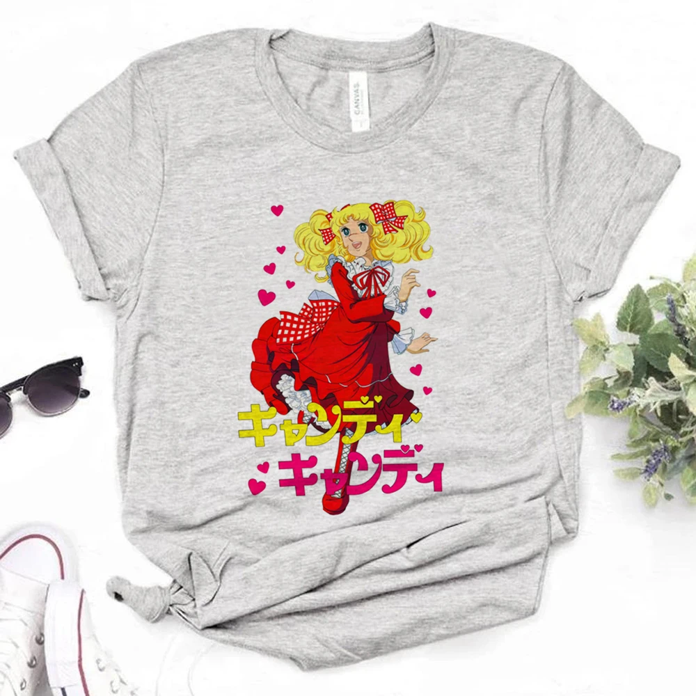 

Женский топ с рисунком японского аниме