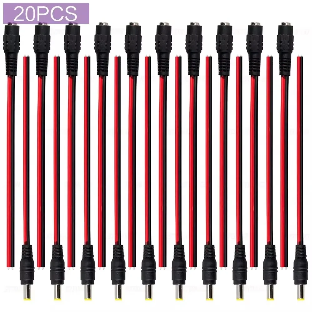 

Кабели питания 5,5х2,1 мм для светодиодных лент