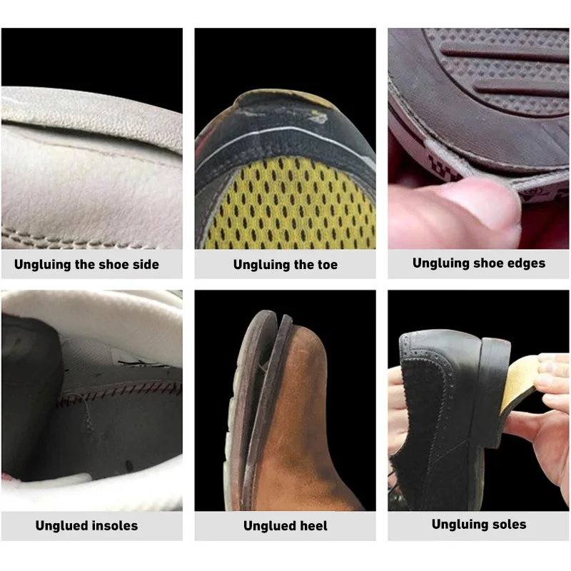 Специальный прочный мягкий клей для ремонта детской обуви Водонепроницаемый