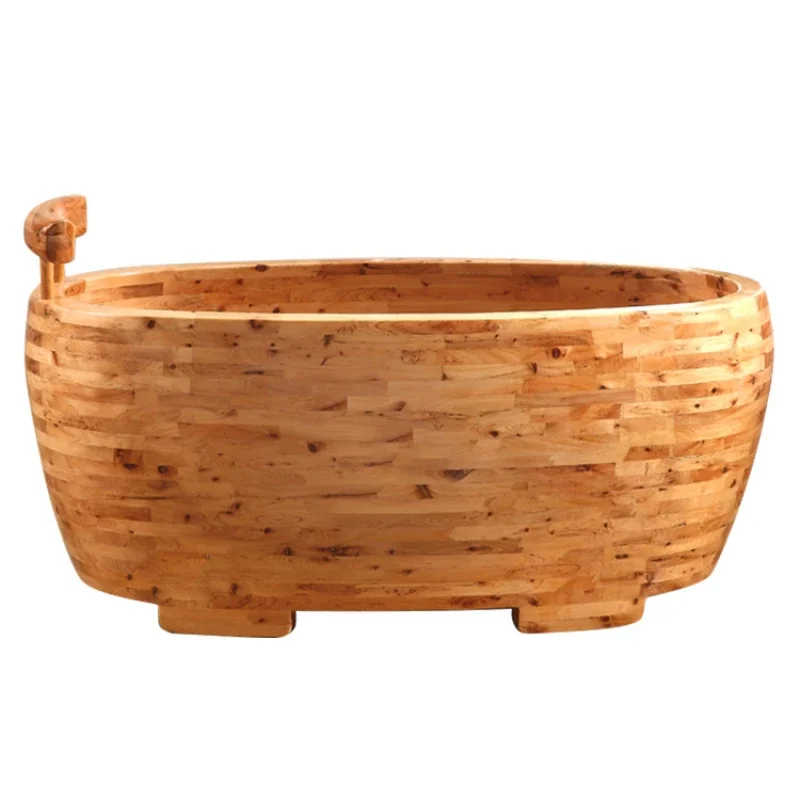 Деревянная гидромассажная ванна Товары для ванны взрослых Ледяная детская Спа
