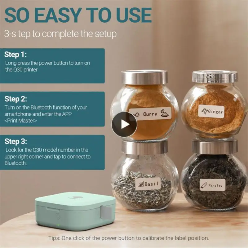 

Home Label Printer Universal 203dpl Mini Pocket Handheld Printer Smart App Mini Label Machine Thermal Printer Adhesive