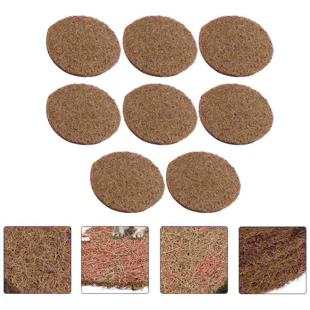 

Mat Pigeonpad Egg Breeding Bird Fiber Nesting Bed Eggs Accessory Liner Parrot Iguana Brown Racing Pads Bearded Dragon Tank