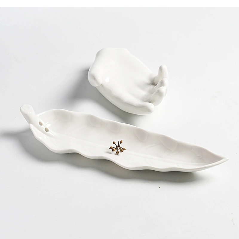 Hotel artistic conception dishes and tableware molecular gastronomy Bergamot combination dessert plate Ceramic
