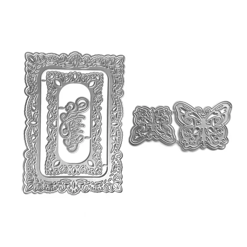 

Die Cuts Lace Metal Cutting Die Cuts for Card Making Metal Mould Template for DIY Scrapbook Album Embossing Crafts Deco