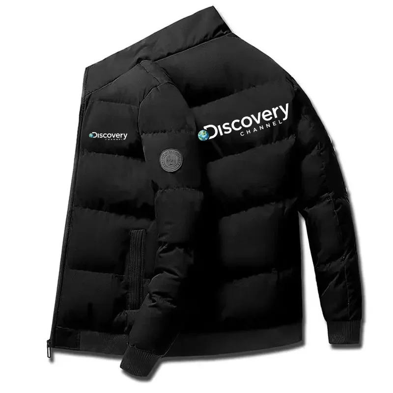 

Мужская стеганая куртка на молнии с высоким воротником, повседневная спортивная куртка для активного отдыха, для исследований, на осень и зиму, Новинка