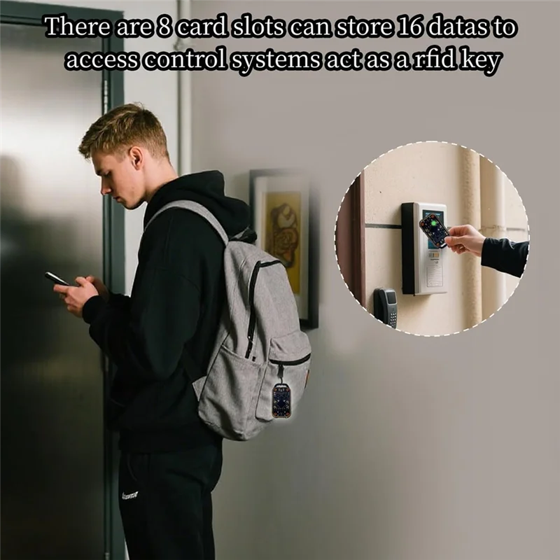 Фото 【RECOMENDAR】RFID-писатель, копир, RFID-считыватель, писатель, Дубликатор смарт-карт, полнофункциональный RFID-эмулятор, замена IC-карты с несколькими идентификаторами №2