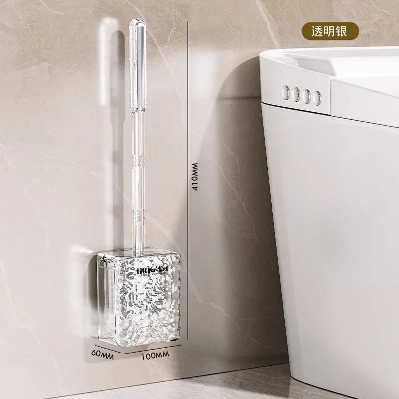 Настенная силиконовая щетка для туалета