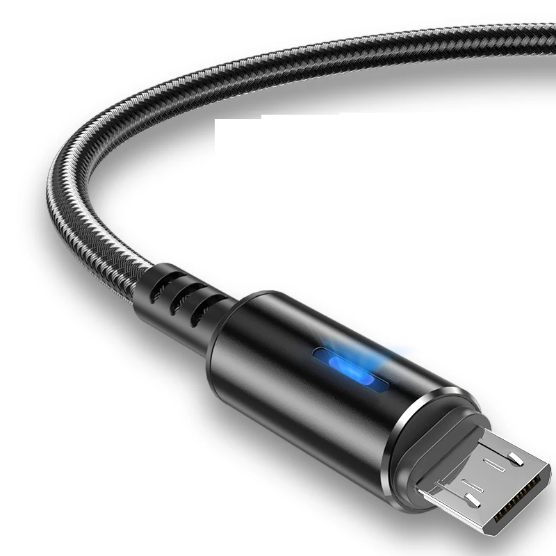

Кабель Micro Usb с подсветкой для быстрой зарядки и передачи данных