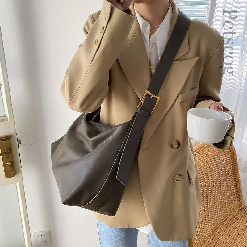 

Crossbody Handbags Shopper PU Shoulder Women Soft Leather Female Bags Capacity Bag Feminina Messenger Large Bolsos Casual Bags