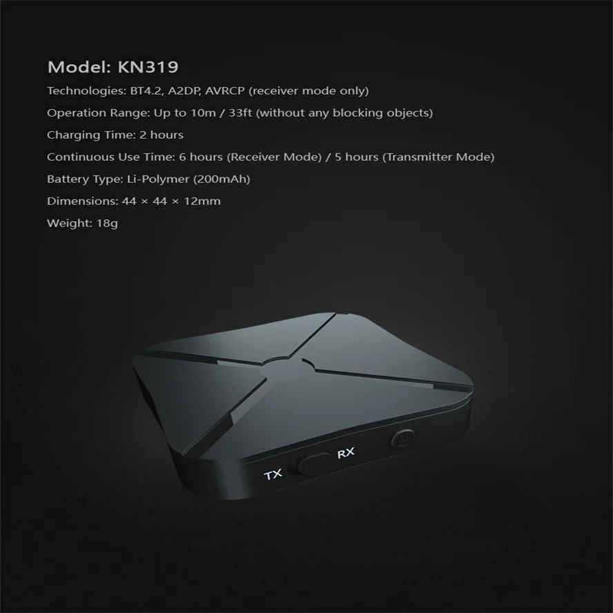 Приемник GRWIBEOU Bluetooth 5 0 4 2 и передатчик аудио музыка стерео беспроводной адаптер RCA