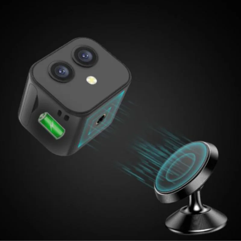 

Мини-камера 4K Hd Беспроводная с поддержкой Wi-Fi и двойной камерой